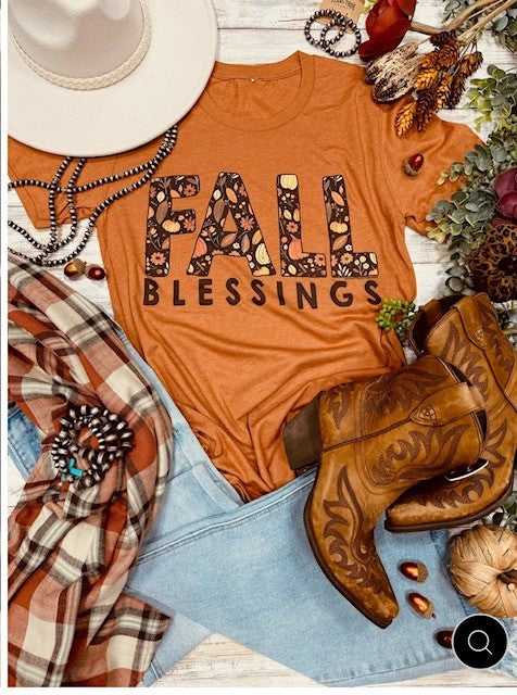 Fall Blessings Graphic T-Shirt