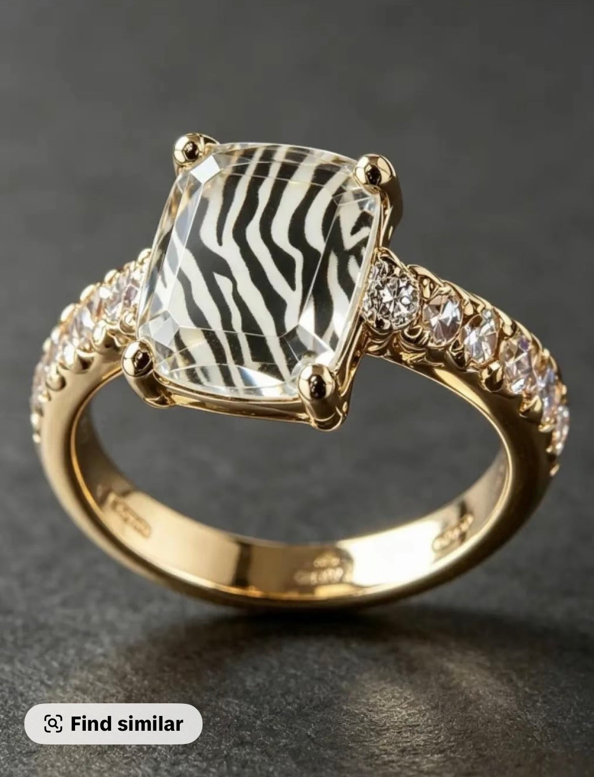 Zebra Ring