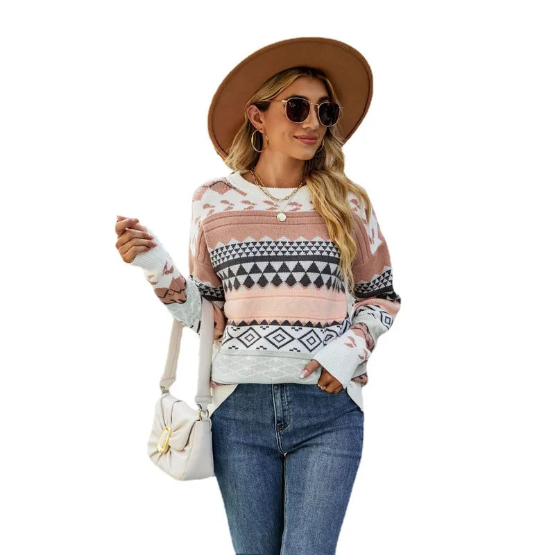 Ski Bunny Sweater-Pink