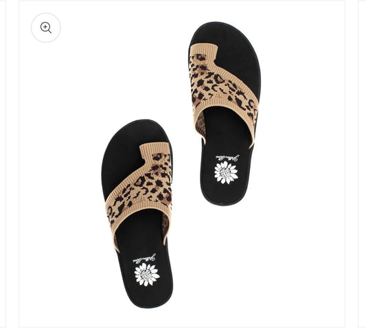 Yellow Box Leopard Print Flipflop-SOLD OUT