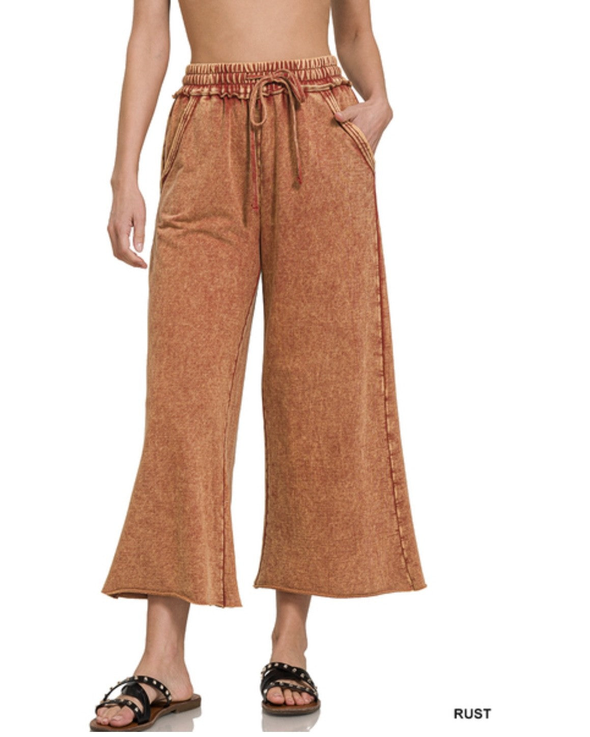 About Those Palazzo Pants-Rust