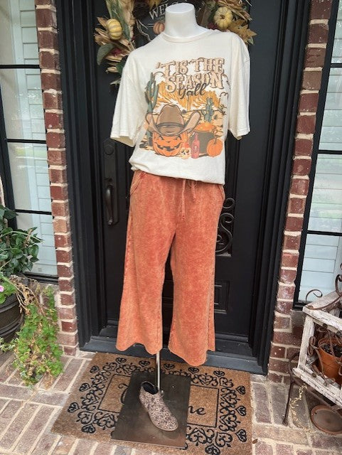 About Those Palazzo Pants-Rust