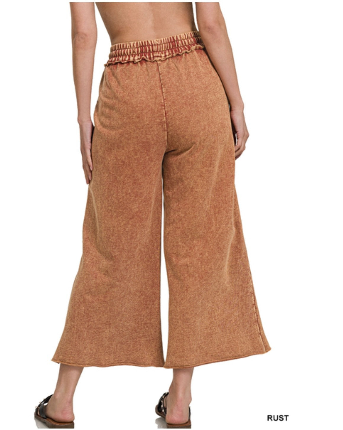 About Those Palazzo Pants-Rust