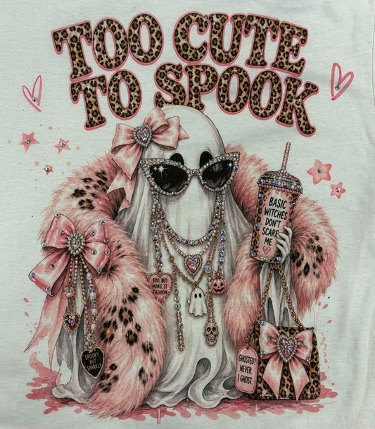 Too Cute to Spook Halloween T-Shirt