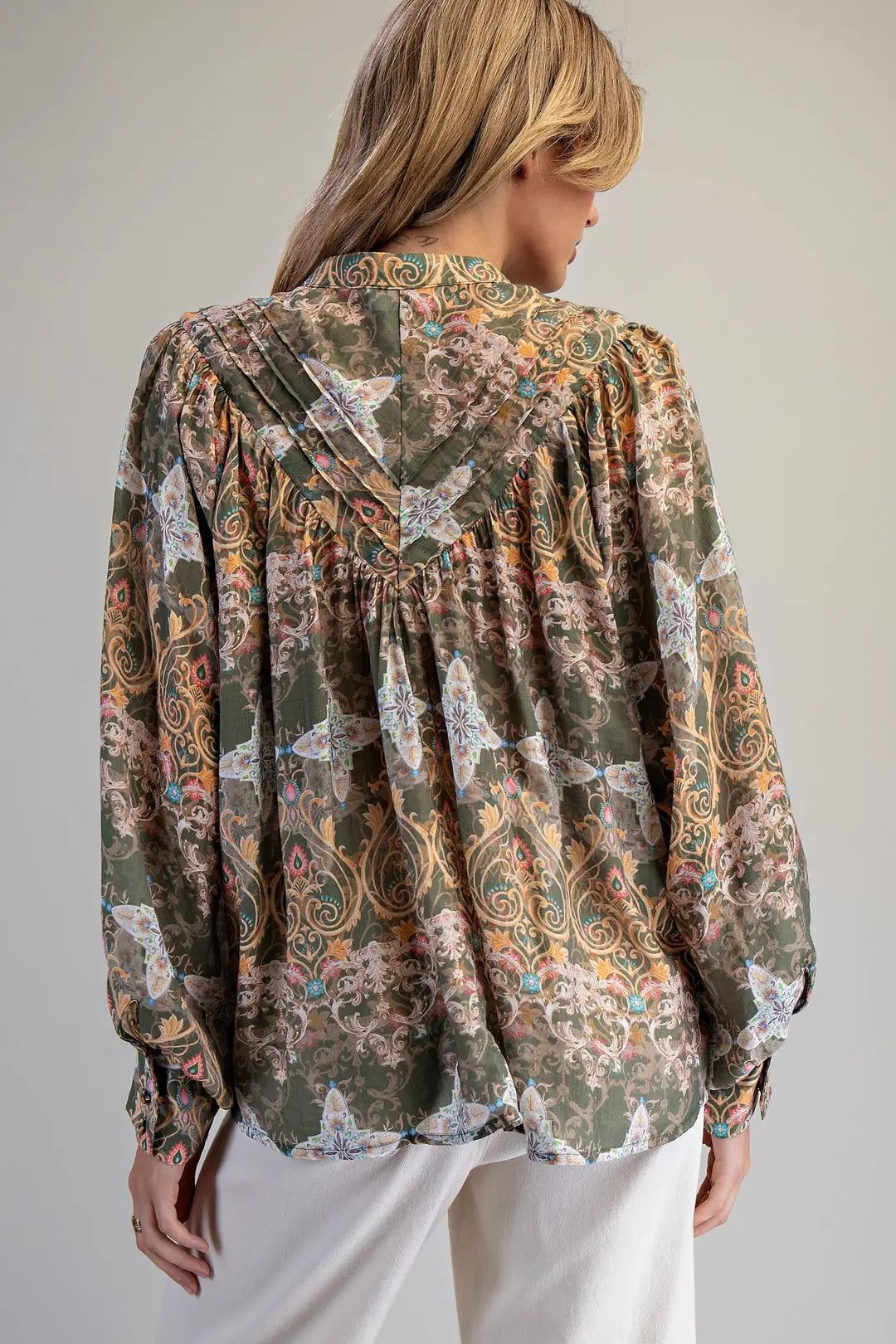Olive Madness Top