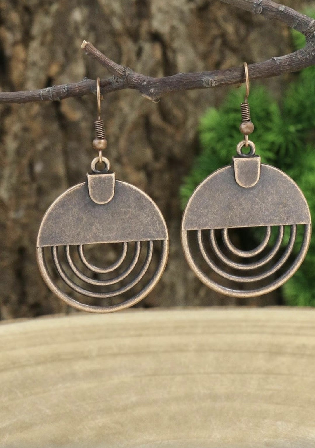 Bronze Earrings