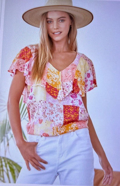 Andree Pink Passion Shirt-Summer Sale Item-FINAL SALE