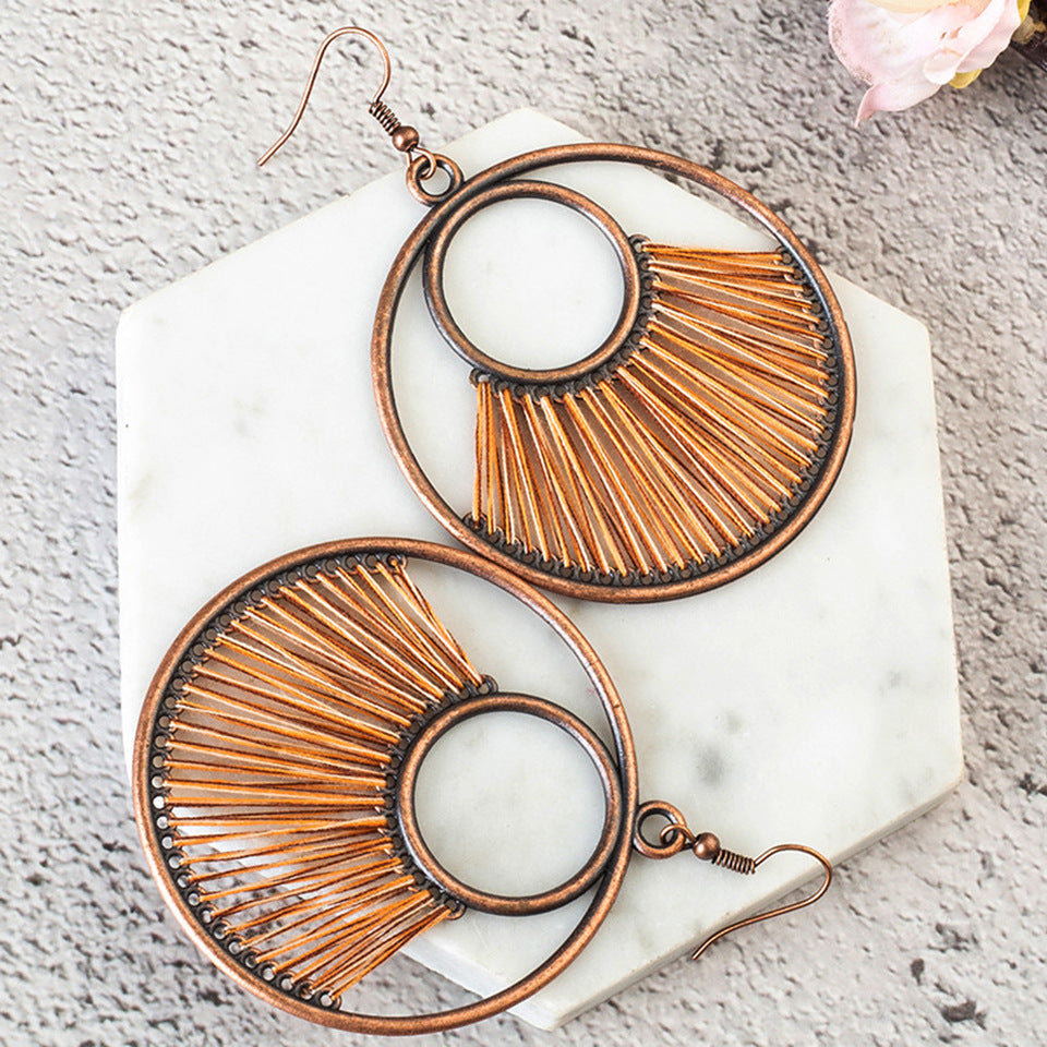 Boho Weave Earrings--RESTOCKED!  2 NEW COLORS