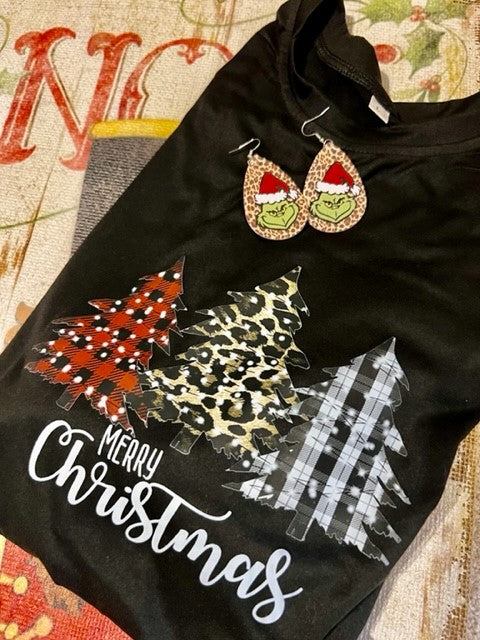That Mean ole' Grinch Christmas Earrings