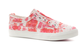 Corky's Babalu Tie Dye Pink Slip on Canvas Sneakers-FINAL SALE