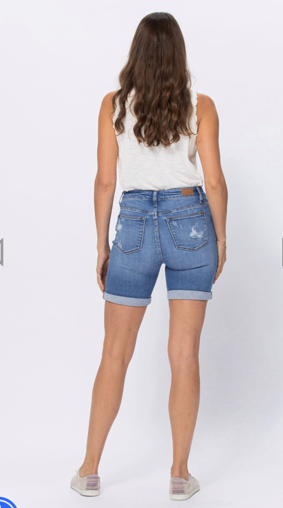 Judy Blue Distressed Denim Shorts-SOLD OUT