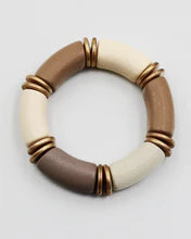 Chunky Taupe Mix Bracelet-LAST ONE -FINAL SALE