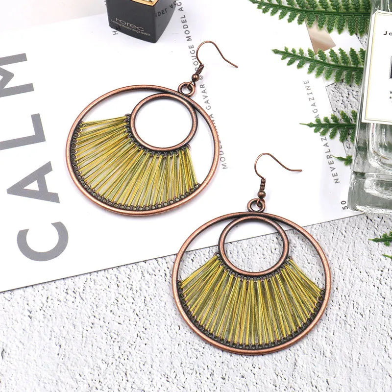 Boho Weave Earrings--RESTOCKED!  2 NEW COLORS