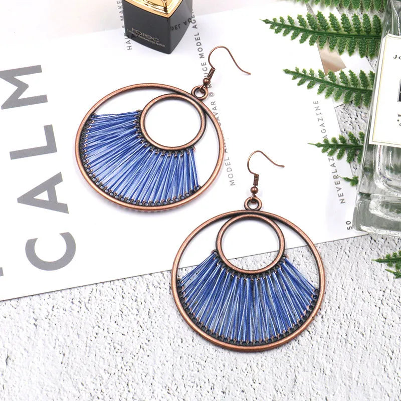 Boho Weave Earrings--RESTOCKED!  2 NEW COLORS