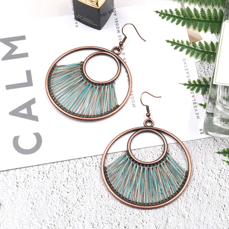 Boho Weave Earrings--RESTOCKED!  2 NEW COLORS