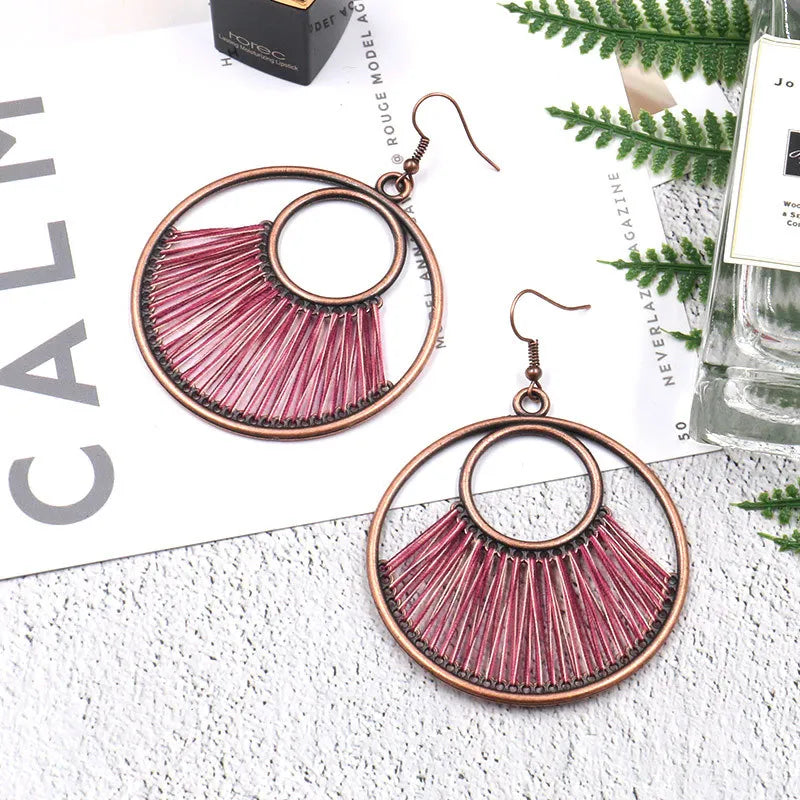 Boho Weave Earrings--RESTOCKED!  2 NEW COLORS